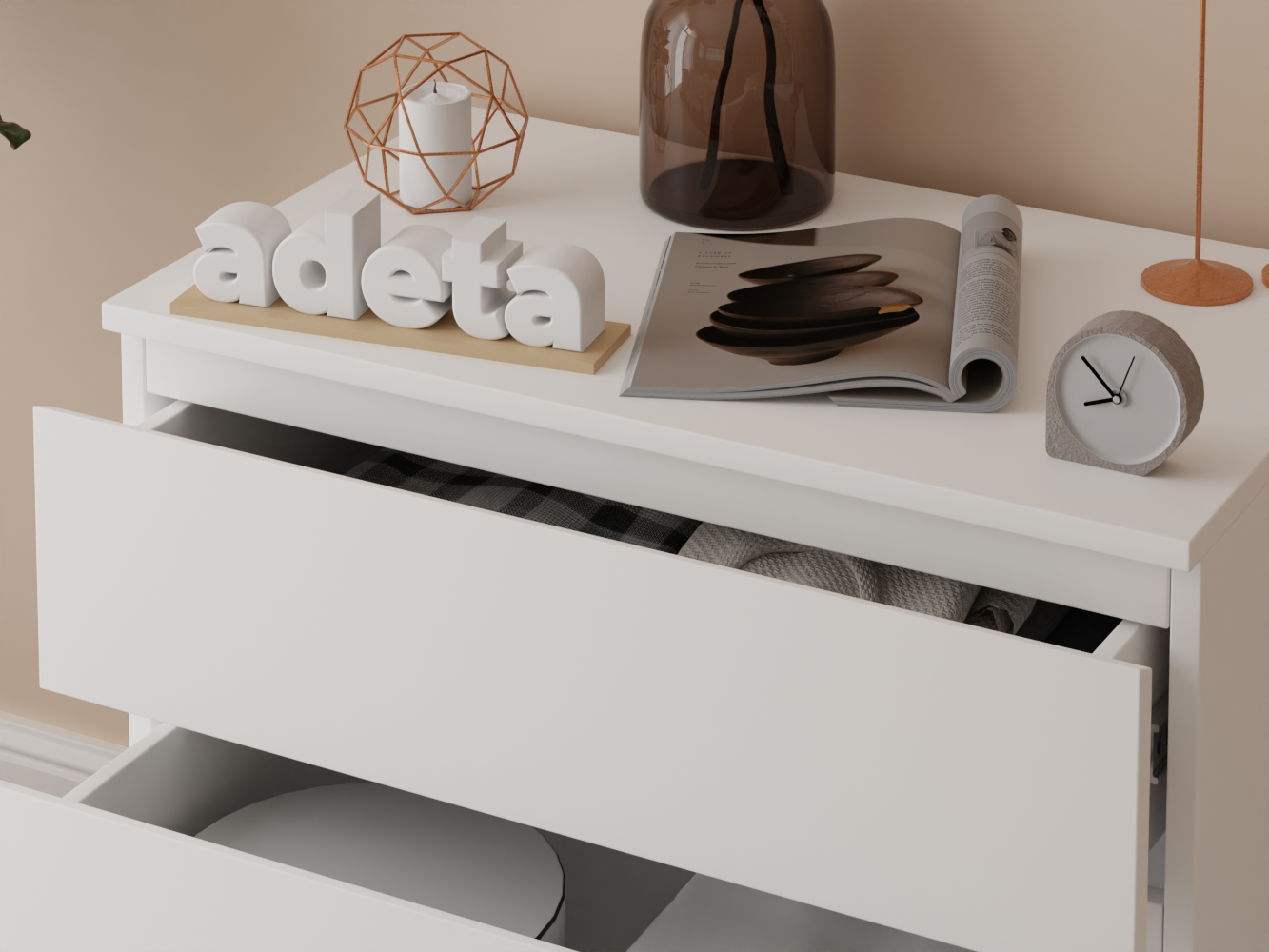 Комод Мальм 17 white ИКЕА (IKEA) изображение товара