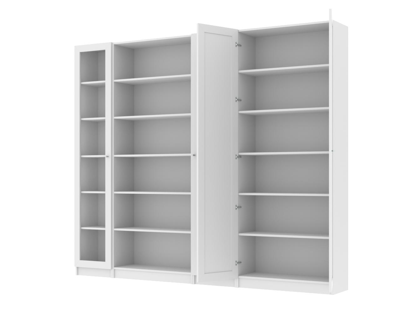 Книжный шкаф Билли 414 white ИКЕА (IKEA) изображение товара