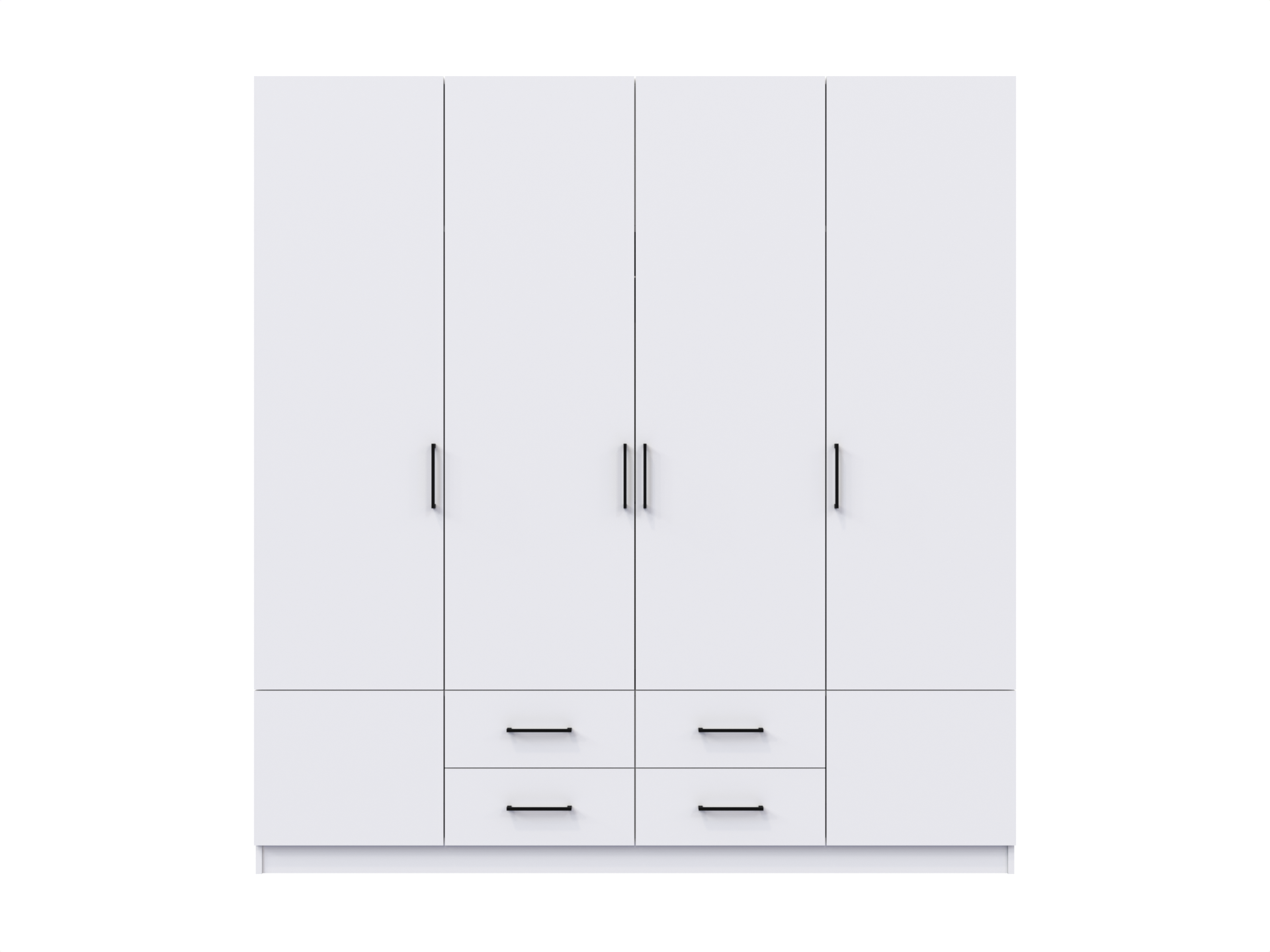 Распашной шкаф Пакс Рейнсвол 6 white ИКЕА (IKEA) изображение товара