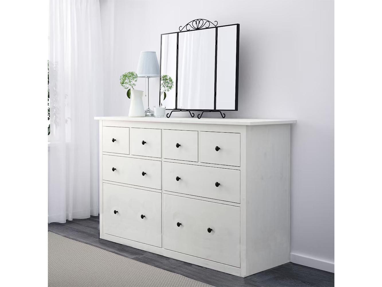 Комод Хемнес 213 white ИКЕА (IKEA) изображение товара