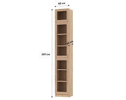 Изображение товара Книжный шкаф Билли 381 beige ИКЕА (IKEA) на сайте adeta.ru