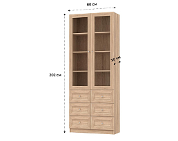 Изображение товара Книжный шкаф Билли 317 beige ИКЕА (IKEA) на сайте adeta.ru